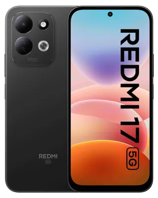 Immagine prodotto di Xiaomi Redmi 17 5G, 4GB di RAM, 128GB di memoria, colore nero (Black), Dual-SIM