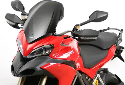 Image de MRA pare-brise touring T, adaptable sur DUCATI MULTISTRADA 1200/S année 2009-2012, teinté