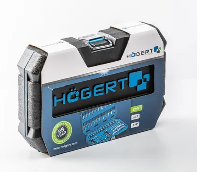 Productafbeelding van Hogert Technik gereedschapset HT1R416, gemaakt van chroom-vanadiumstaal, gewicht: 1,7 kg