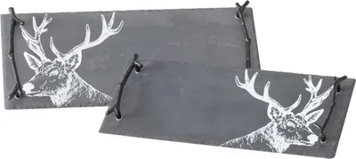 Produktbild von Boltze Gruppe Moritz Tablett schwarz 2tlg