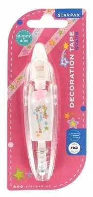 Immagine prodotto di Nastro decorativo Stelle, 6 mm x 4 m