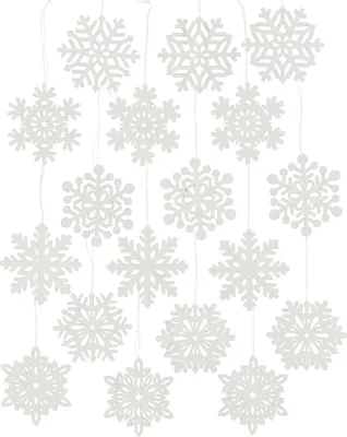 Produktbild von Hänger "Schneeflocke", 18er Set