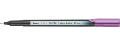 Liner, 0,4 mm, PENTEL "Pointliner", starofialový