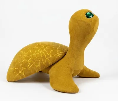 Productafbeelding van Ontwerpers fauteuil voor kinderen, schildpadmotief, dierenontwerp, comfortabel door vormschuim