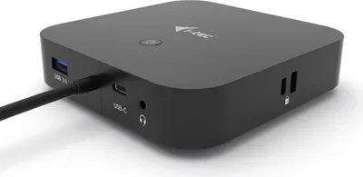 Obrázok produktu pre i-tec C31HDMIDPDOCKPD100, Kábel, USB 3.2 Gen 1 (3.1 Gen 1) Type-C, 100 W, 3,5 mm, 10,100,1000 Mbit/s, Čierna