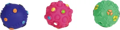Produktbild von Beeztees Welpenball - Hundespielzeug - Vinyl - Farblich Sortiert - 5 cm