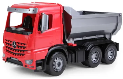 Produktbild von WORXX LENA Mercedes Arocs Muldenkipper - 45 cm, robuster Ausführung, verriegelbare Kippmulde