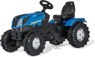 Produktbild von Rolly Toys Trettraktor New Holland, Sitz verstellbar, Flüsterreifen, ab 3 Jahre
