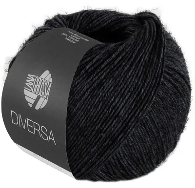 Produktbild von Lana Grossa - Diversa 0029 schwarz