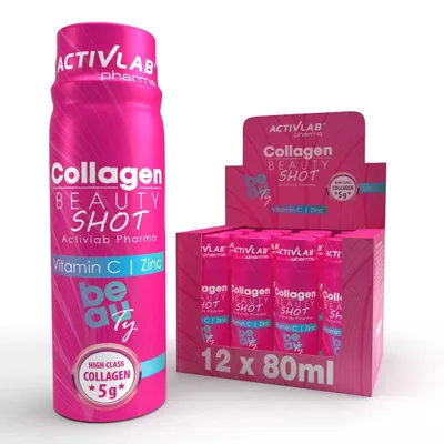 Image de 12 x Collagen Beauty Shot haute teneur en collagène hydrolysé Activlab Pharma