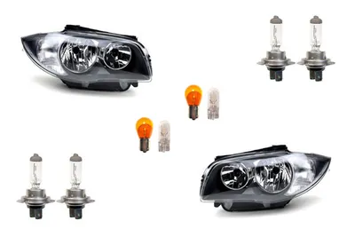 Produktbild von Scheinwerfer passend für BMW 1er E81 E82 E87 E88 09-13 Leu. Satz L R 63117249649 7249649 63117249650 7249650 Johns