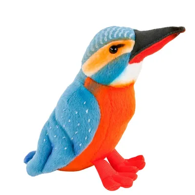 Produktbild von Eisvogel blau orange 16 cm Kuscheltier Uni-Toys