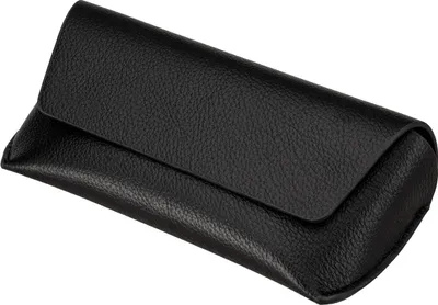 Produktbild von styleBREAKER Brillenetui Hardcase für Sonnenbrille & Lesebrille | Leder Optik Vegan | Stoßfestes Etui mit Nasensteg-Stütze & Mikrofaser-Putztuch 15x12cm | Display Reinigung