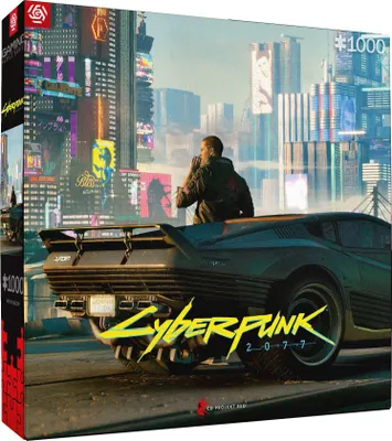 Immagine prodotto di Cyberpunk 2077 Mercenario in ascesa Puzzle da 1000 pezzi