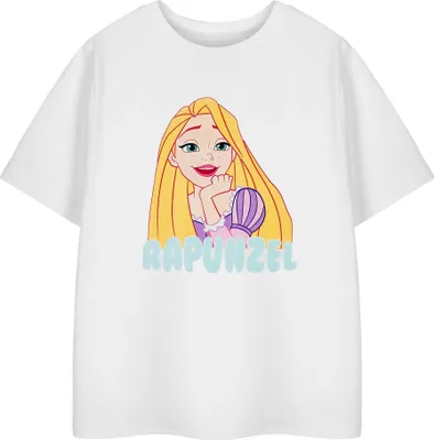 Obrázok produktu pre Disney Princess - Tričko pre dievčatá s krátkym rukávom NS8976 (128) (Biela)