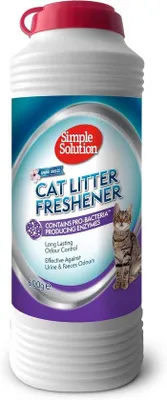 Image de Déodorant pour litière pour chat avec granulés nettoyants enzymatiques, 500 g
