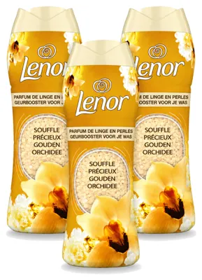 Produktbild von 3 x Lenor Wäscheparfüm Goldene Orchidee - Vorteilspackung - 3 Stücke