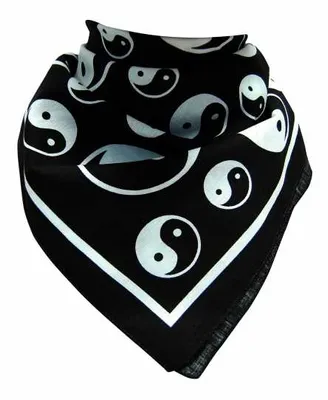 Produktbild von Bandana Halstuch Yin Yang, Bandana Headscarf Scarf Yin Yang, Bandana pañuelo bufanda Yin Yang