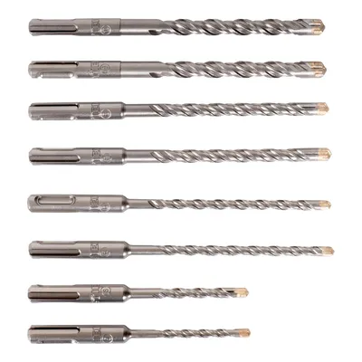 Produktbild von STIER Hammerbohrer-Set Premium SDS-plus 8-tlg.