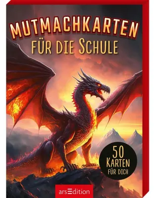 Produktbild von Mutmachkarten für die Schule - Drachen