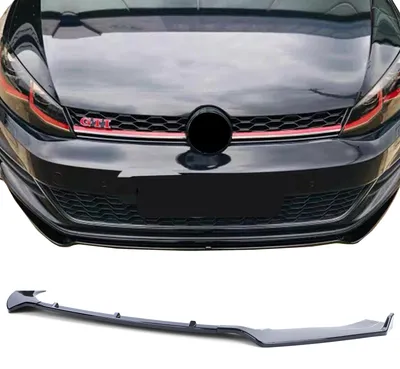 Produktbild von Frontspoiler Spoiler Lippe schwarz glänzend für VW Golf 7 2013-2020