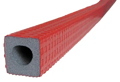 Produktbild von PE Rohrisolierung rot eckig : 15 mm / 9 mm Größe: 15 mm / 9 mm