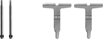Image de Kit d'accessoires pour plaquettes de frein à disque A.B.S. pour, entre autres, MERCEDES-BENZ CLASSE E