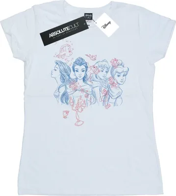 Produktbild von Disney - T-Shirt für Damen BI37288 (L) (Weiß)