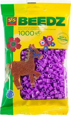 Produktbild von Ses Creative Beedz Eisenperlen Lila 1000 Stück