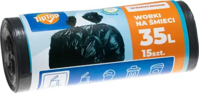 Produktbild von Müllsäcke 35l Tip Top schwarz 15 Stück