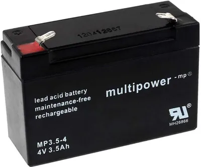 Produktbild von Powery Bleiakku (multipower) MP3,5-4