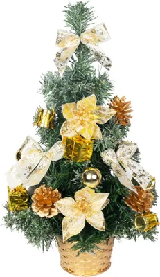 Imagen del producto de Árbol de Navidad MagicHome Navidad, decorado, dorado, 40 cm