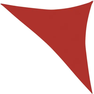Obrázek produktu pro Stínící plachta 160 g/m² červená 3,5 x 3,5 x 4,9 m HDPE
