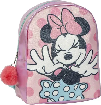 Produktbild von Lässiger Rucksack Minnie Mouse Rosa 19 x 23 x 8 cm