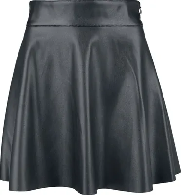 Image de Noisy May Jupe courte Femme NMandyPolyuréthaneHW Jupe évasée WVN NOOS noir XS