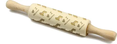 Produktbild von Cavalier King Charles Spaniel - kleiner Nudelholz mit Hund, Teigrolle mit Mustern, Gadget für Keramiker der Marke Art-Dog