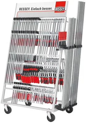 Produktbild von Bessey Zwingenwagen, bestückt (TG/GZ) ZW2 | ZW2-A99