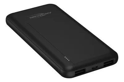 Produktbild von ANSMANN Powerbank 10000mAh - Power Bank 2 USB Ports & LED Statusanzeige