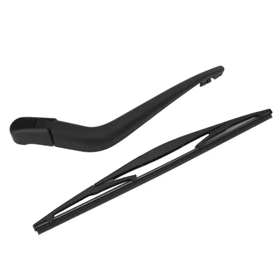 Image de Bras d'essuie-glace arrière noir avec jeu de lames de rechange Fit pour Honda
