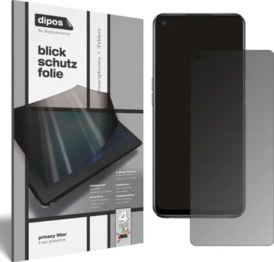 Produktbild von Blickschutzfolie für Oppo A93s 5G matt Schutzfolie Folie Display Schutz dipos