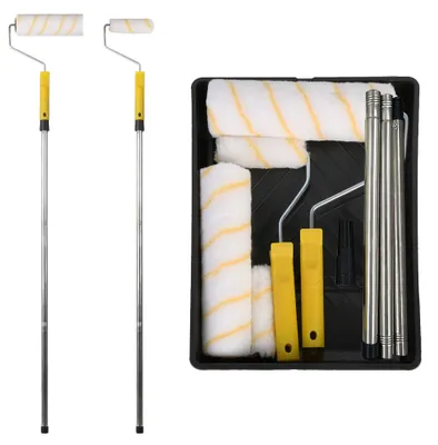 Produktbild von Farbroller-Set mit Wanne, 1 Set, für Wand- und Deckenanstrich