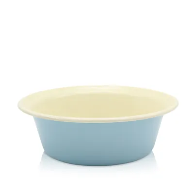 Produktbild von Karl Krüger 10124PAB Schüssel Sylt emailliert, blau, 24 cm