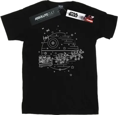 Produktbild von Star Wars - "Death Star" T-Shirt für Damen BI45146 (S) (Schwarz)