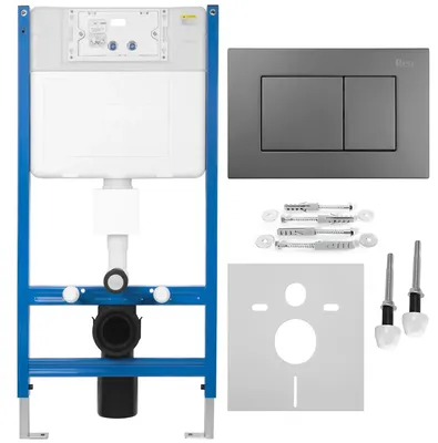 Obrázok produktu pre Rea Podomietkový Wc Systém K011a-q + Tlačidlá J Titan