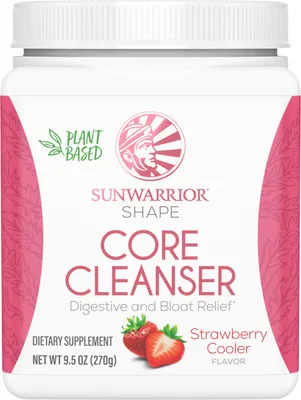 Produktbild von Sunwarrior Core Cleanser (270g) Strawberry Cooler - Diät & Gewichtsmanagement - Kohlenhydrat-Management