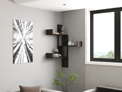 Obrázok produktu pre Skye Decor, Polica - Dinasa (antracit)