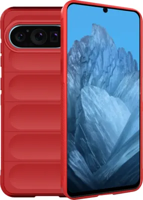 Produktbild von Hülle für Google Pixel 9 / 9 Pro Handyhülle Handy Tasche Back Cover Bumper TPU Case in Rot