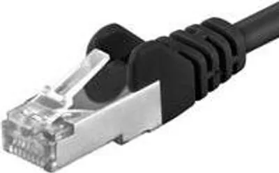 Produktbild von PREMIUMCORD Patchkabel CAT6a S-FTP, RJ45-RJ45, AWG 26/7 7m schwarz (sp6asftp070C)