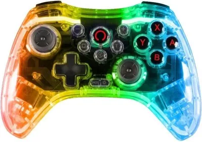 Immagine prodotto di Controller wireless per Nintendo Switch, Switch OLED, PC, PS4 Crystal