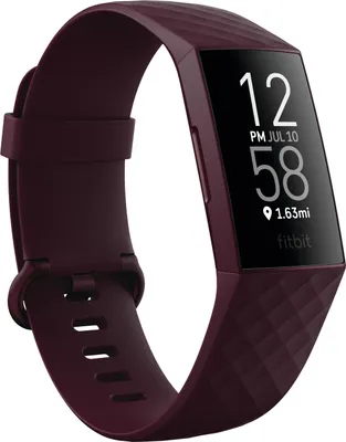 Produktbild von Fitbit Charge 4, Aktivitäts-Trackerarmband, 3,96 cm (1.56"), GPS, Nahfeldkommunikation (NFC), Wasserfest, Violett